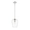 Z-Lite Joliet 1 Light Pendant, Chrome & Clear 473P9-CH - alternate 2